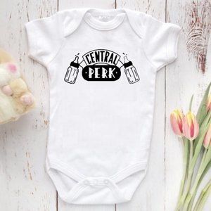 Friends TV Show Central Perk Baby Onesie